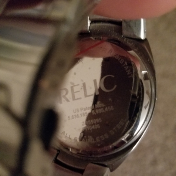 relic digital watch